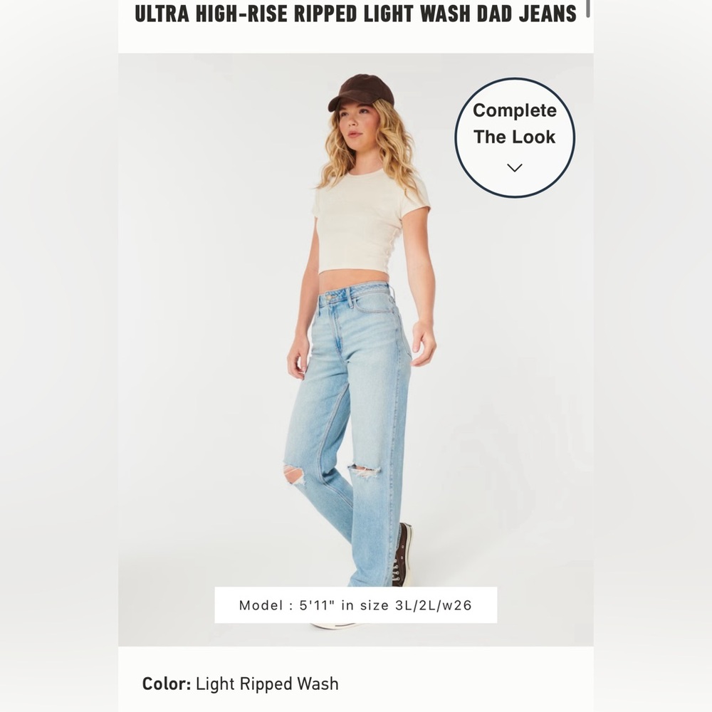 Hollister Dad Jean